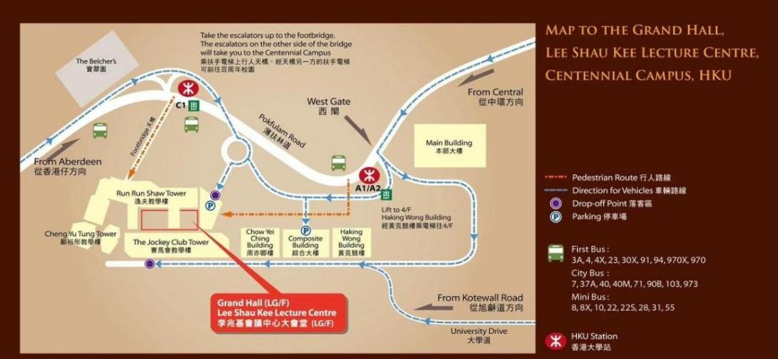 Conference venue map