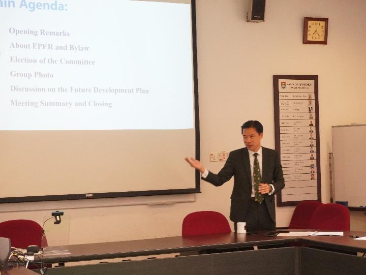 Professor Kaimin Shih, Chair of the Meeting