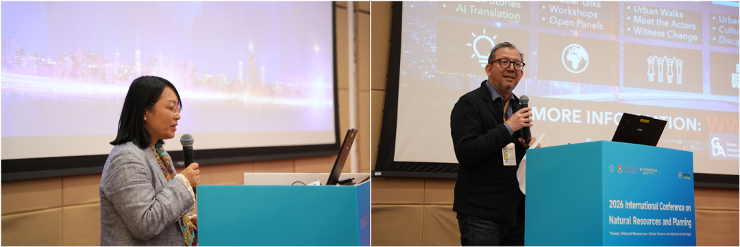 L: Ms. Li Fan, R: Professor Pietro Elisei