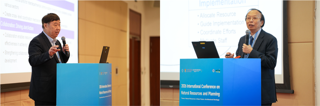 Professor Bojie Fu and Professor Anthony G.O Yeh